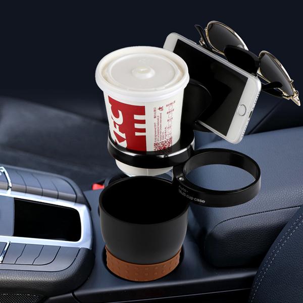 Automotive - Automotive 5-in-1 Multipurpose Cup Holder & Instant Storage Organizer