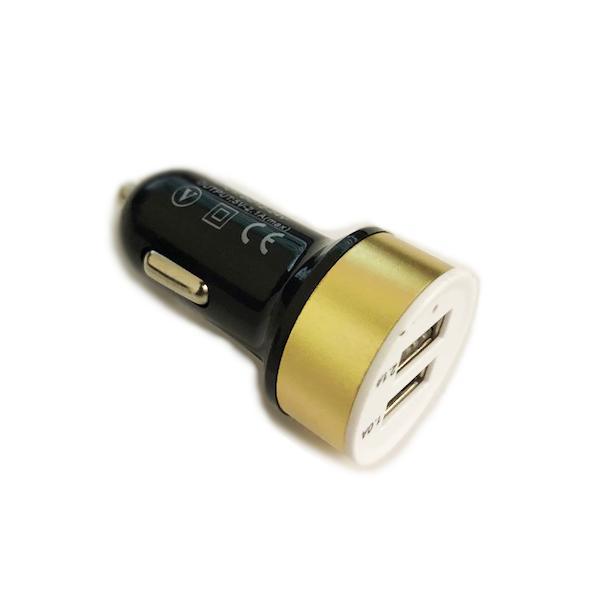 Automotive - Dual USB Car Charger - Available In 2 Colours!