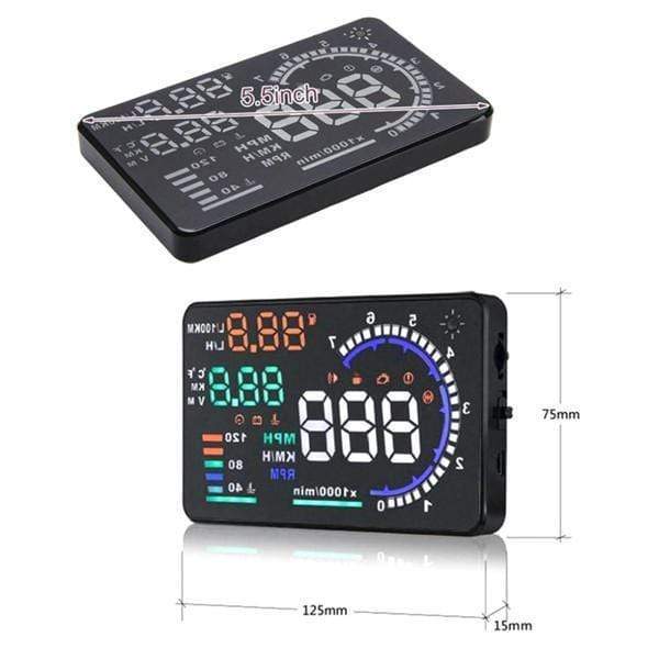 Automotive - Vehicle HUD Digital Windshield Projector