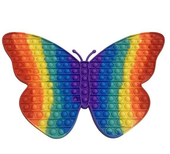 POPBUBBLE - LARGE RAINBOW BUTTERFLY