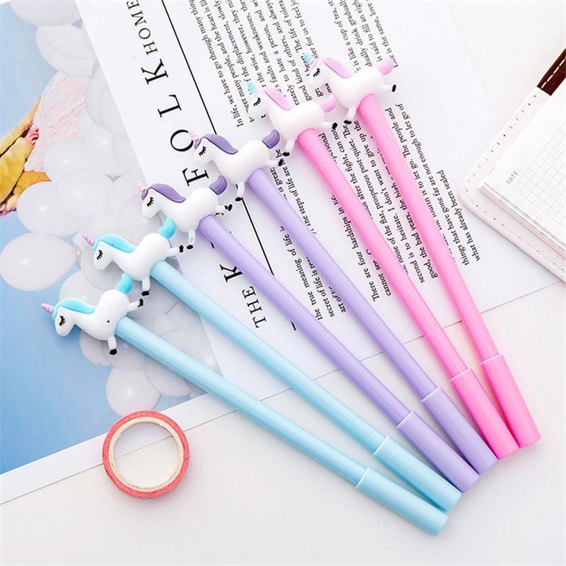 6 Pack Baby Unicorn Pen