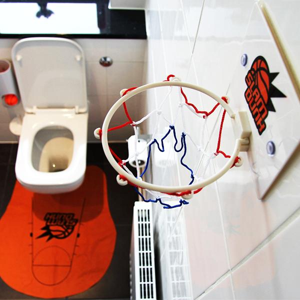 Bath - SLAM DUNK! - Mini Basketball Bathroom Game!