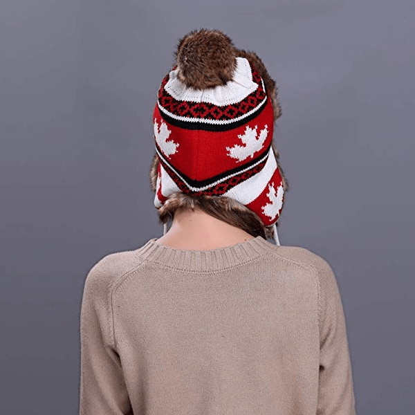 Canada Flag Thermal Eskimo Hats