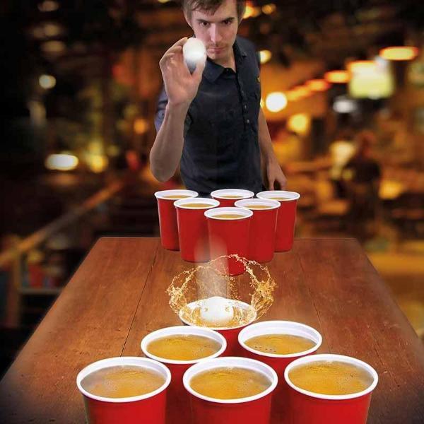Beer-Pong Balls Classic Drinking Game Set - 2 Styles Available!