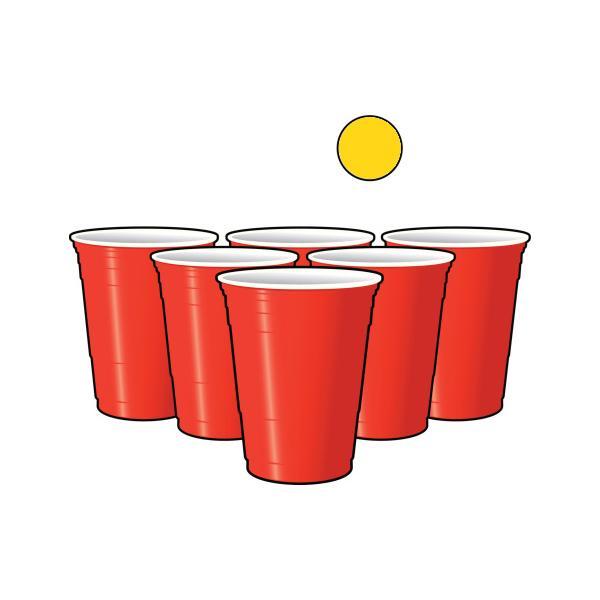 Beer-Pong Balls Classic Drinking Game Set - 2 Styles Available!