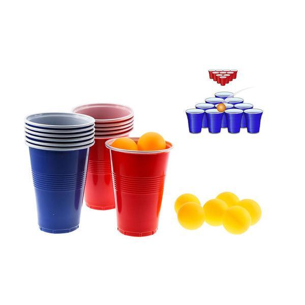 Beer-Pong Balls Classic Drinking Game Set - 2 Styles Available!