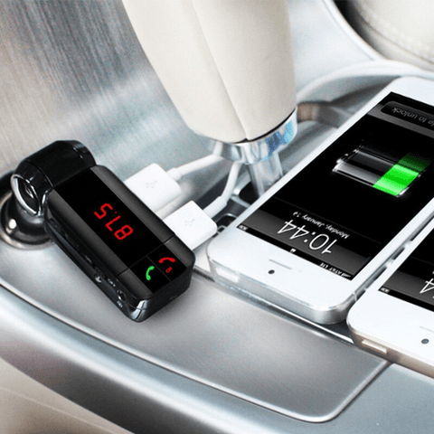 Bluetooth Car Charger & FM Transmitter