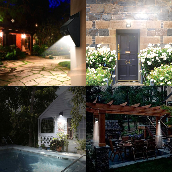 Weather Resistant Mountable Motion-Activated Energy Saving Outdoor Light