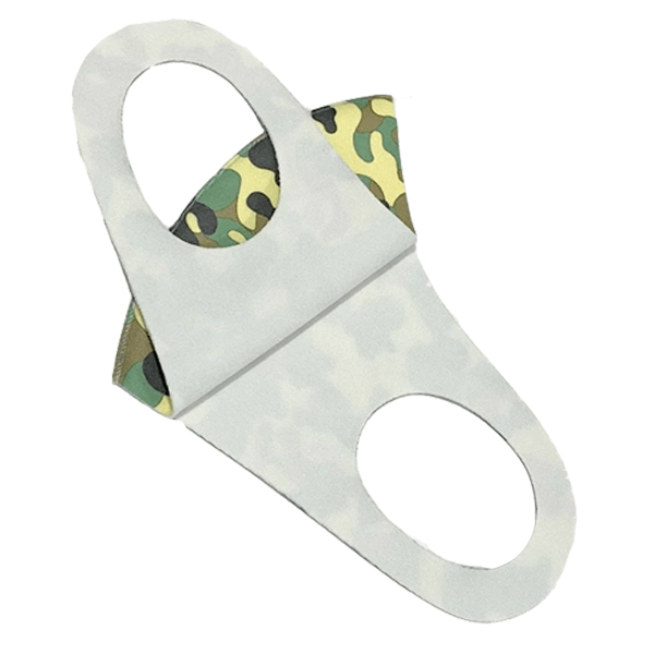 3 Pieces: Camo Printed Face Mask - Assorted Style