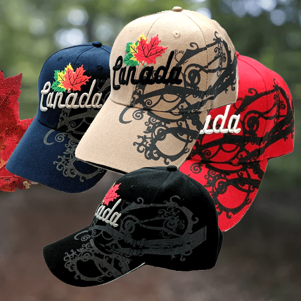 6 Pieces, 12 Pieces or 24 Pieces Limited Edition Canada Souvenir Hats