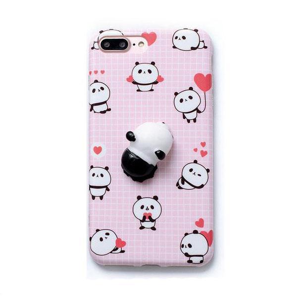 Cellphone Accessories - Love Struck Panda Massage Me Phone Case