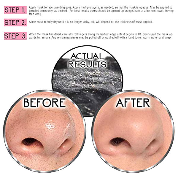 Clarifying Facial Peel Off Activated Charcoal Mask