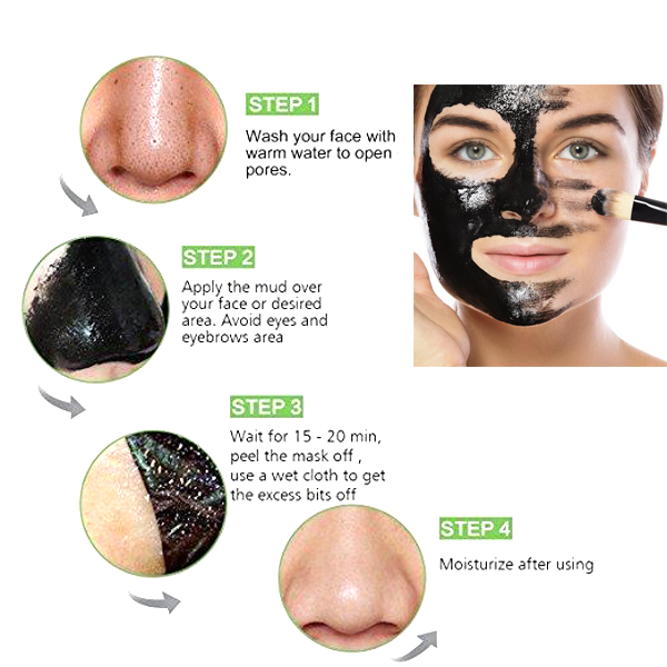 Clarifying Facial Peel Off Activated Charcoal Mask