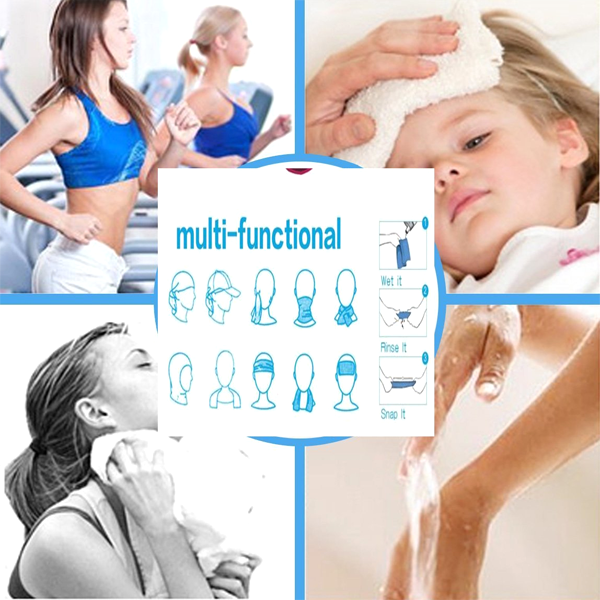 3 Pack: Super Absorbent Instant Cooling Towels