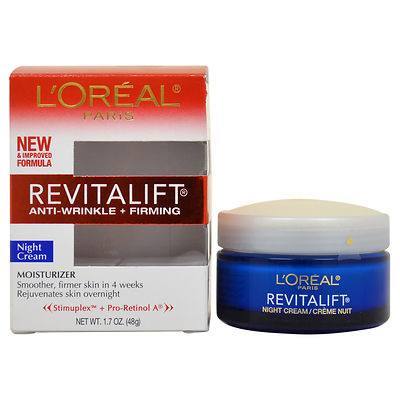 Cosmetics - L'OREAL REVITALIFT® Anti-Wrinkle + Firming Night Cream