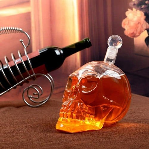 125 ml Skull Glass Bottle