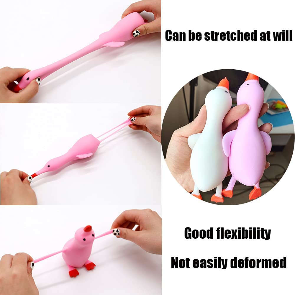 Squishy & Squash Decompression Duck - 6 Colours