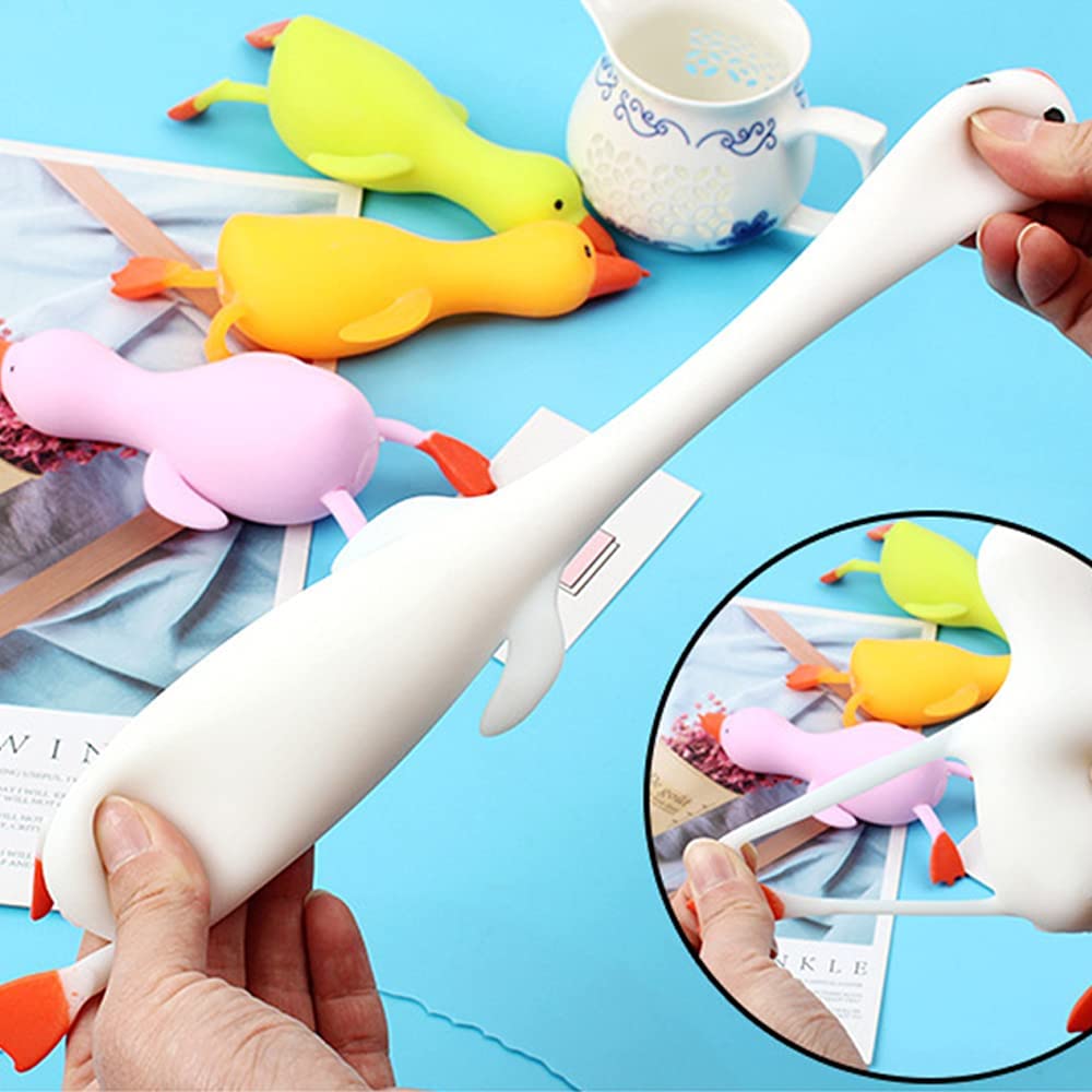 Squishy & Squash Decompression Duck - 6 Colours