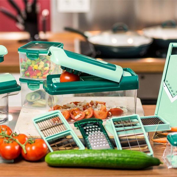 All-In-1 Dual-Blade Fruit & Vegetable Slicer