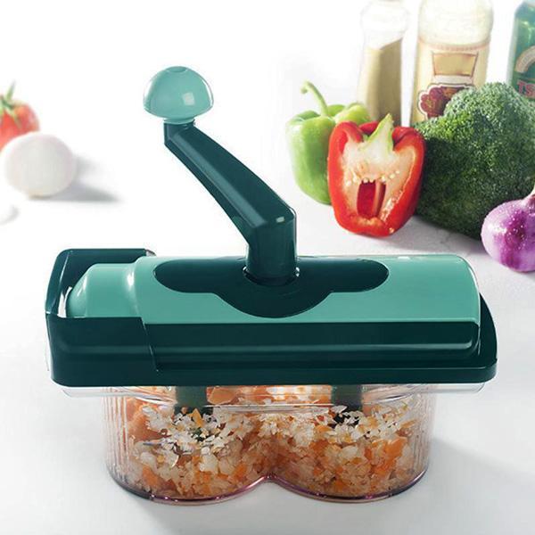 All-In-1 Dual-Blade Fruit & Vegetable Slicer