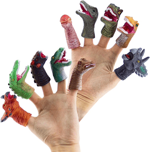 Dinosaur Finger Puppets