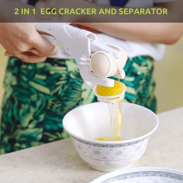 Easy Egg Cracker & Separator