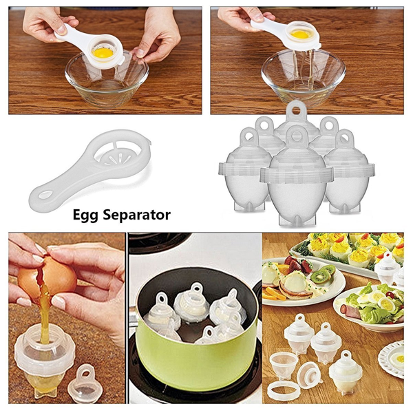 The Ultimate Egg Cooking Bundle: 6 Egg Cookers + Bonus Egg Cracker