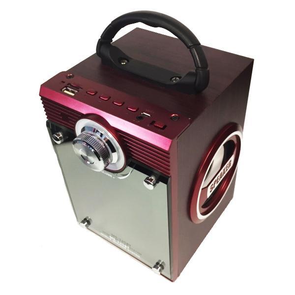 Electronics - LI Battery Powered Portable Speaker With USB/TF/AUX/FM Radio