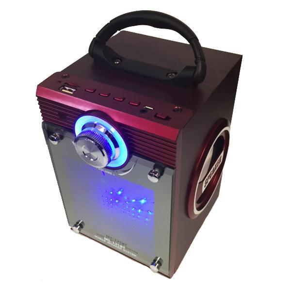 Electronics - LI Battery Powered Portable Speaker With USB/TF/AUX/FM Radio
