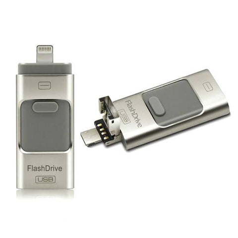 Electronics - Multi-Functional Flash Drive Compatible With IOS / Android / Windows Devices - 16 Or 32GB