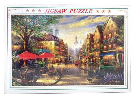 "European Town" - 1000 Pieces Jigsaw Puzzles