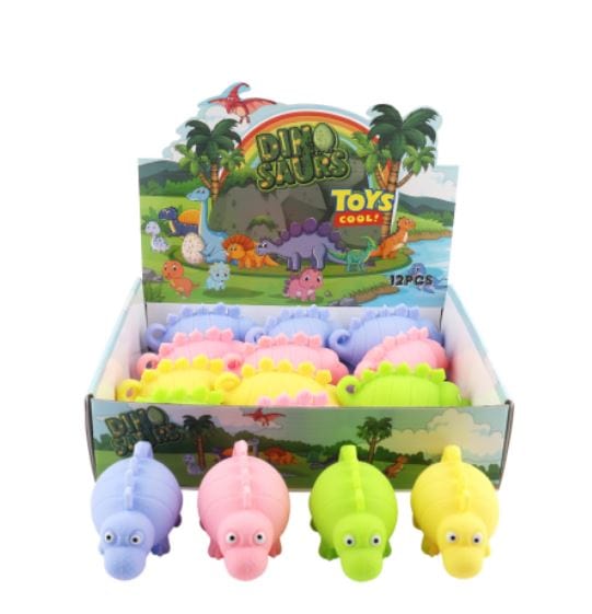 Dinosaur Flashing Squish Toy - 2 Pack
