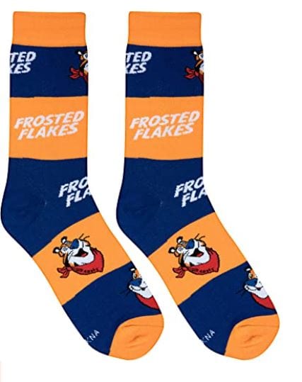 Crazy Socks - Tony The Tiger Men's Crew Folded