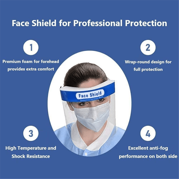 Buy 1 Get 1 Free For Only $12.99: Protective Isolation Face Shield