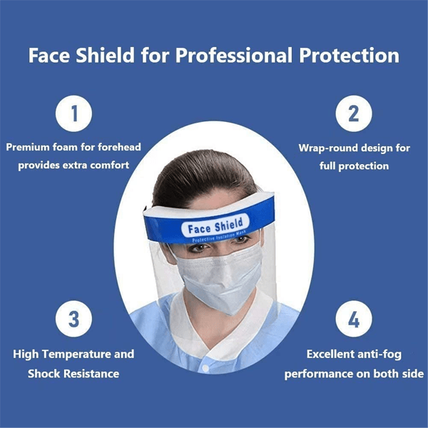 Protective Isolation Face Shield