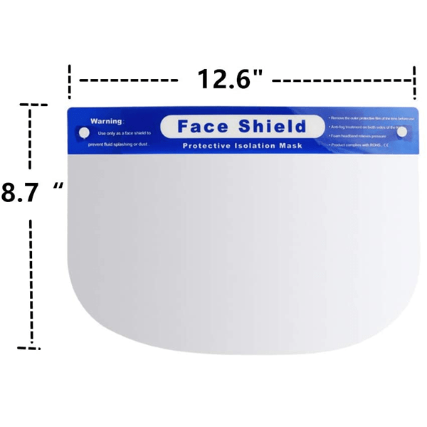 Protective Isolation Face Shield