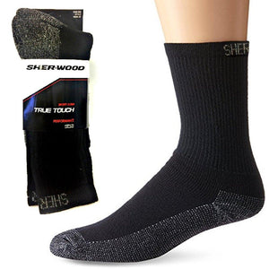 Fashion - 3 Pairs SHER-WOOD True Touch Men's Socks