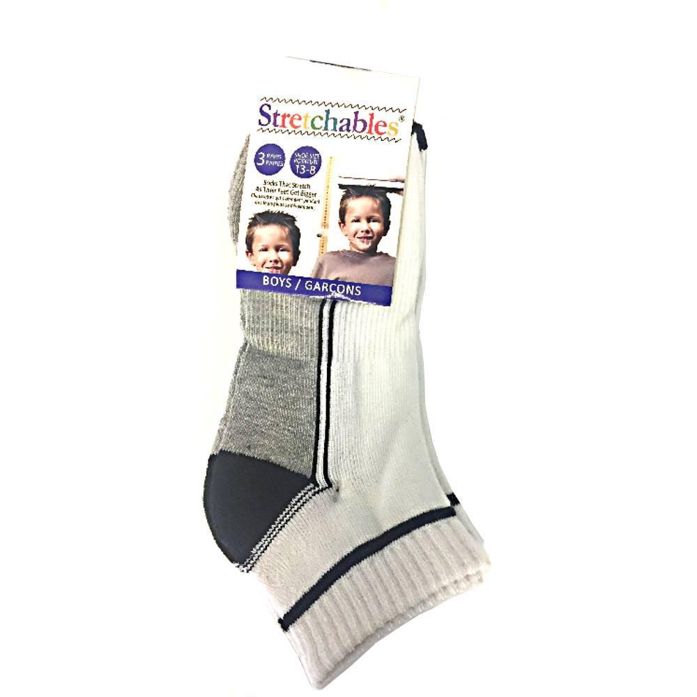 Fashion - 3 Pairs: Stretchables Kids Socks - Boys