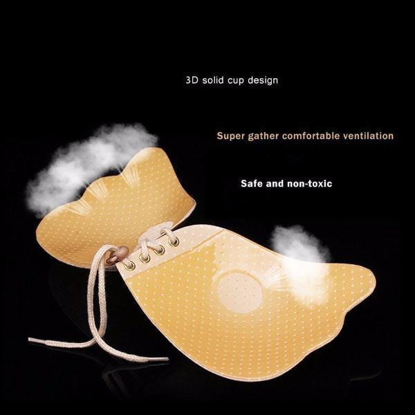 Adhesive Bra Reusable Strapless Self Adhesive Silicone Invisible