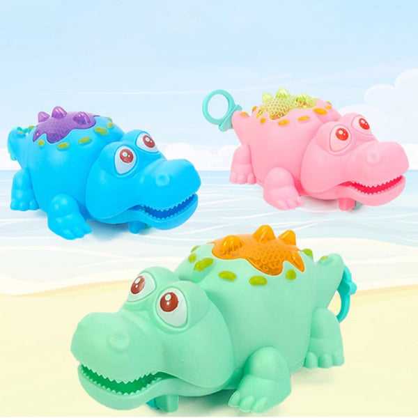 Crocodile Pull String 'N Go LED Animal Toy - Assorted Colours