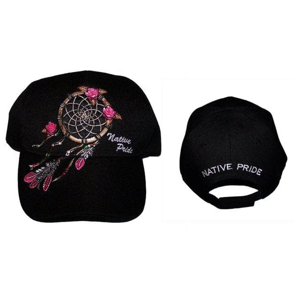 Native Baseball Hats - Rose Dream Catcher