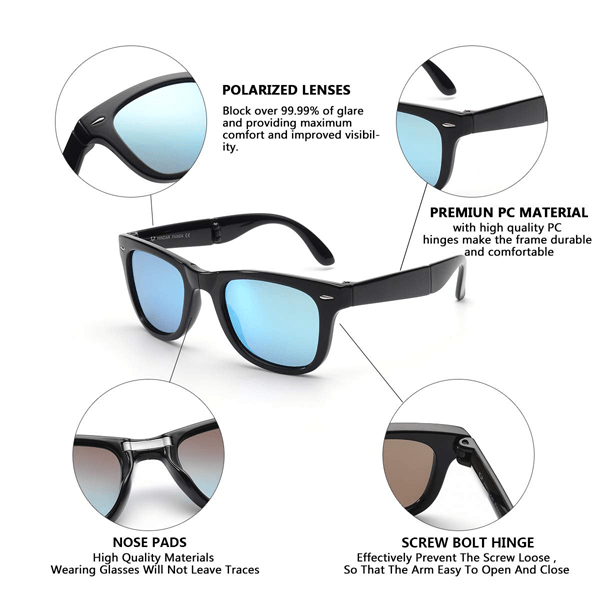 Iconic Folding Sunglasses