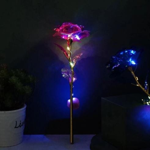 Galaxy Rose Flower LED Light Up