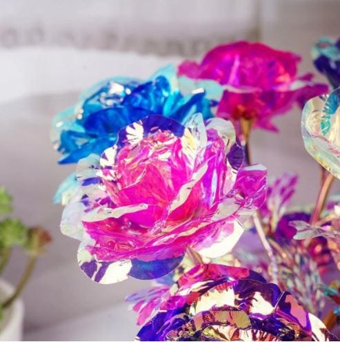 Galaxy Rose Flower LED Light Up