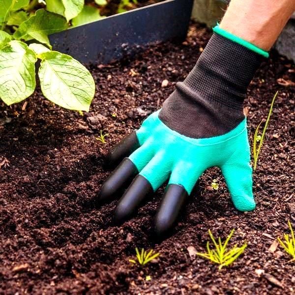 2 Pairs: Garden Genius Gloves with Claws