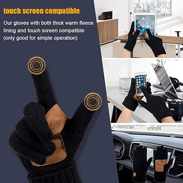Knitted Touchscreen Gloves