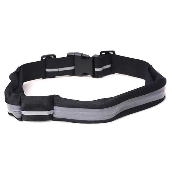 Hands-Free Dual Pocket Stretchable Belt Pouch