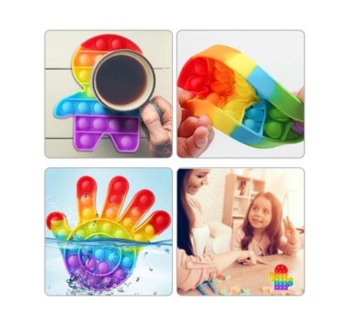 PopBubble - Hand Rainbow Colour
