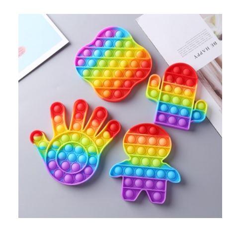 PopBubble - Hand Rainbow Colour