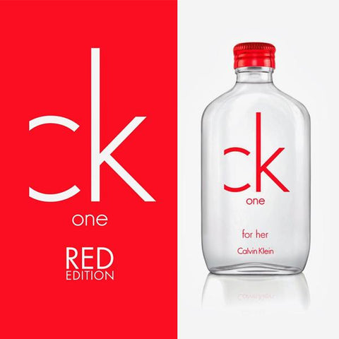 Health & Beauty - Calvin Klein Limited Edition "CK ONE - RED Edition" Eau De Toilette Perfume